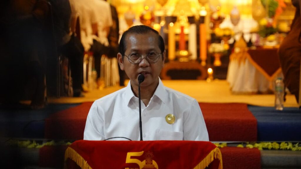 Direktur Jenderal Bimbingan Masyarakat Buddha, Supriyadi. Dok: Bimas Buddha.