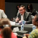 Gubernur DKI Jakarta Pramono Anung dalam World Cities Summit (WCS) 2026 di Singapura. Dok: Istimewa.