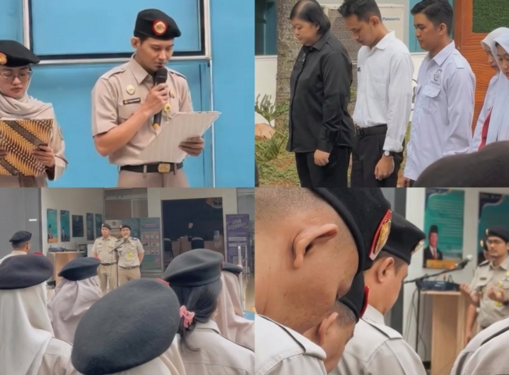 Seluruh jajaran Kantor Pertanahan Kota Tangerang Selatan mengikuti apel rutin yang dipimpin Kepala Seksi Pengendalian dan Penanganan Sengketa, Rendi Triyadi, Senin (20/7/2026). Dok: Istimewa.