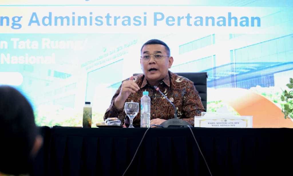 Wakil Menteri (Wamen) ATR/Wakil Kepala (Waka) BPN, Ossy Dermawan. Dok: ATR/BPN.