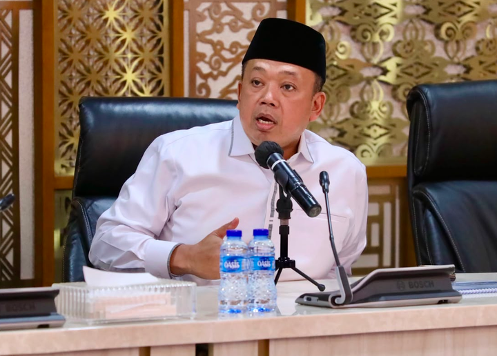 Menteri Agraria dan Tata Ruang/Kepala Badan Pertanahan Nasional (ATR/BPN), Nusron Wahid. Dok: Istimewa.