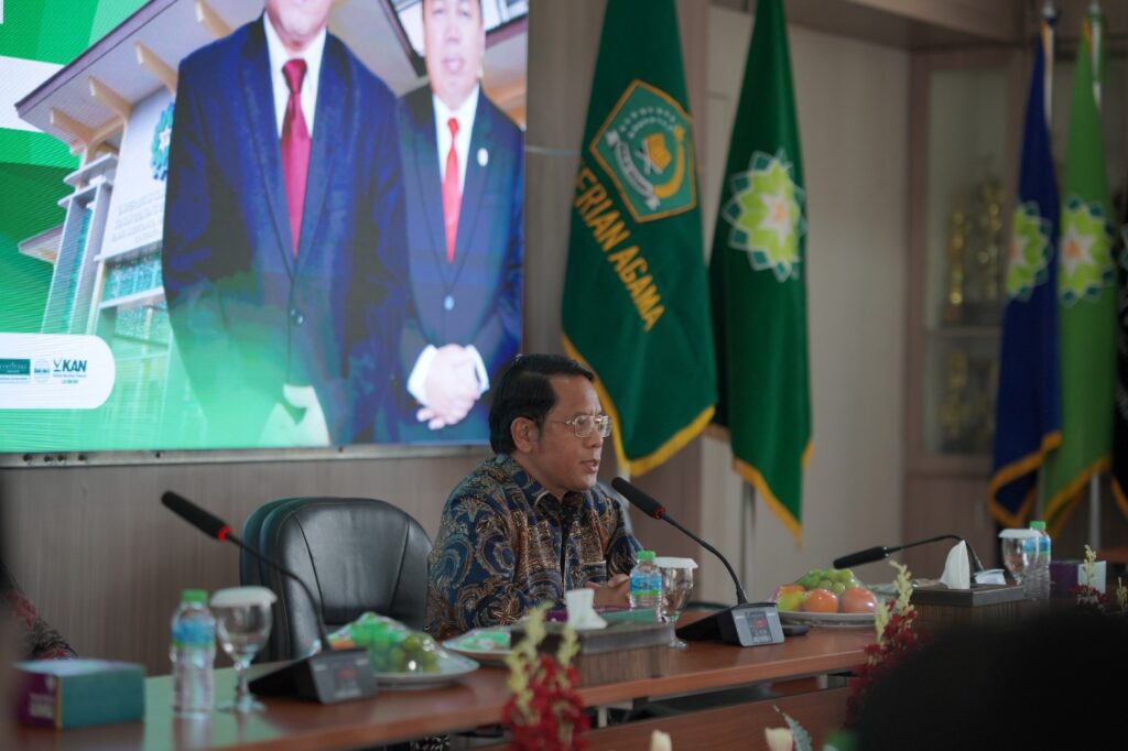 Sekretaris Jenderal Kementerian Agama Republik Indonesia, Prof. Dr. Phil. H. Kamaruddin Amin, M.A., Dok: Istimewa.