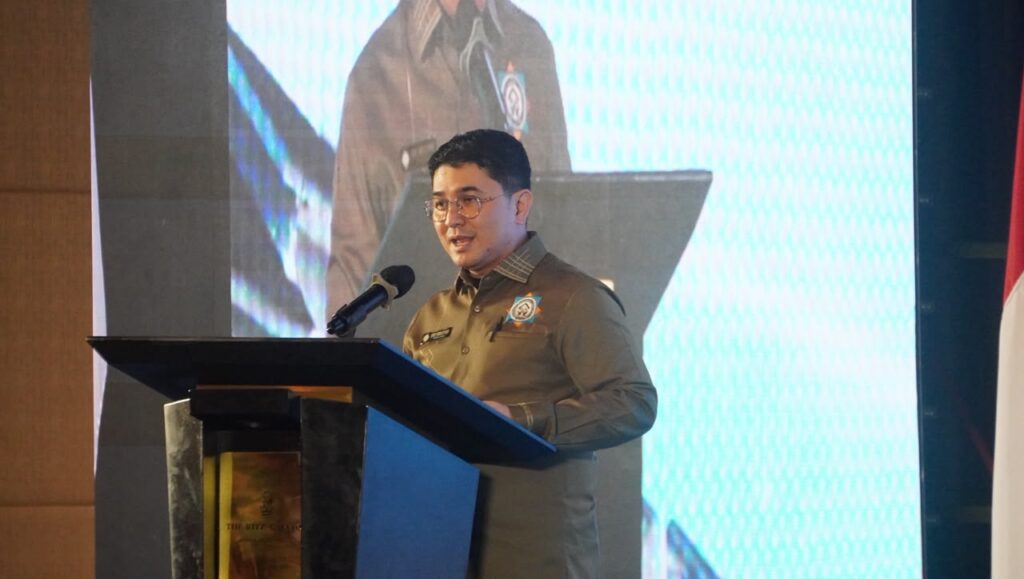 Deddy Indrasetiawan, Ketua Umum DPP APERSI di acara pelantikan Pengurus DPP APERSI Periode 2026-2031.
