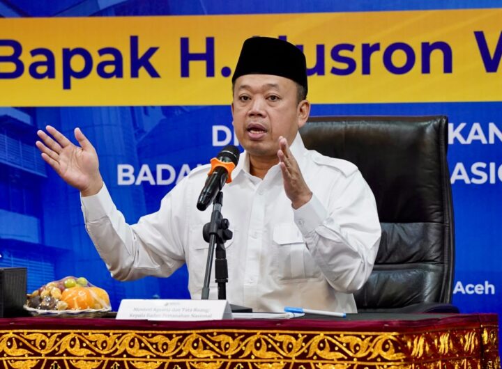 Menteri Agraria dan Tata Ruang/Kepala Badan Pertanahan Nasional (ATR/BPN), Nusron Wahid. Dok: Istimewa.