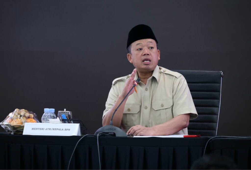 Menteri Agraria dan Tata Ruang/Kepala Badan Pertanahan Nasional (ATR/BPN) Nusron Wahid. Dok: Istimewa.