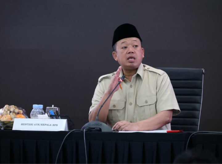 Menteri Agraria dan Tata Ruang/Kepala Badan Pertanahan Nasional (ATR/BPN) Nusron Wahid. Dok: Istimewa.