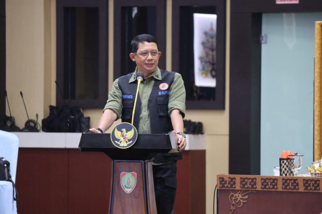 Kepala Badan Nasional Penanggulangan Bencana (BNPB) Letjen TNI Dr. Suharyanto.