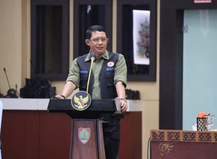 Kepala Badan Nasional Penanggulangan Bencana (BNPB) Letjen TNI Dr. Suharyanto.