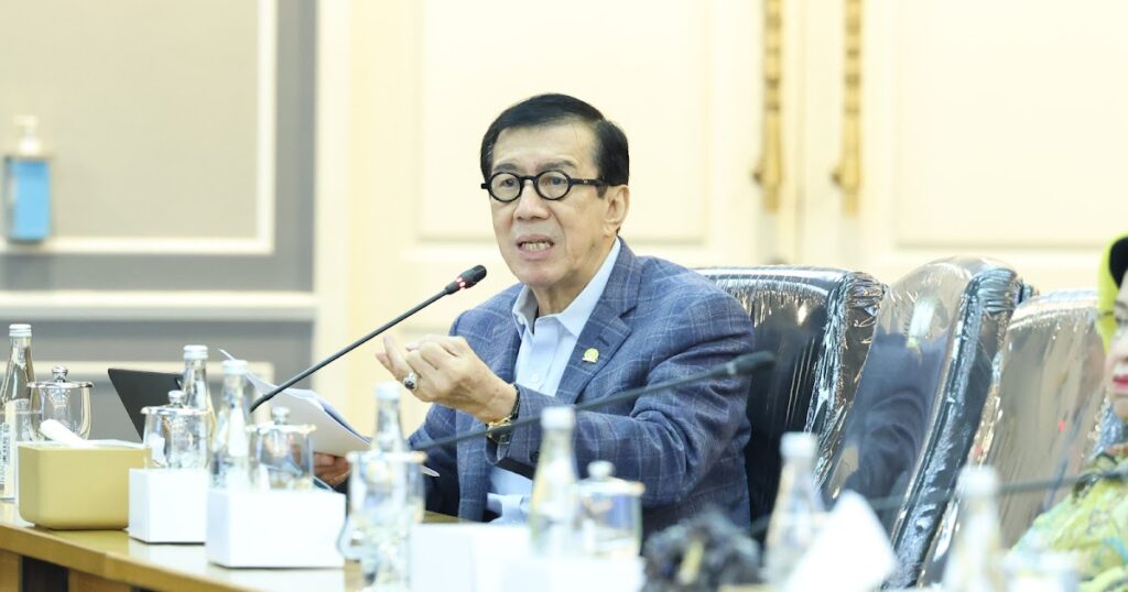 Anggota DPR RI dari Fraksi PDI Perjuangan, Prof. Yasonna H. Laoly. Dok: Istimewa.