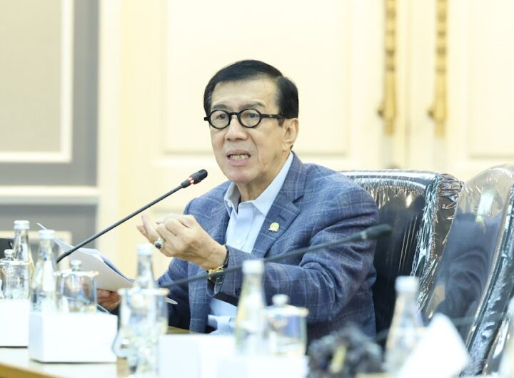 Anggota DPR RI dari Fraksi PDI Perjuangan, Prof. Yasonna H. Laoly. Dok: Istimewa.