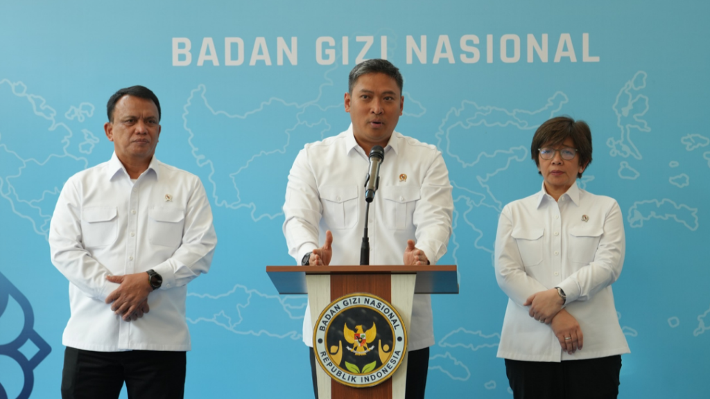 Kepala Badan Gizi Nasional (BGN) Sudaryono (tengah). Dok: Istimewa.