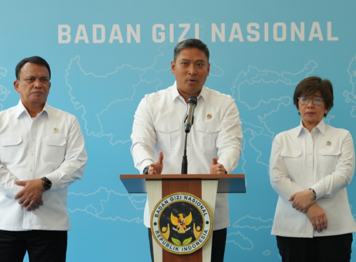 Kepala Badan Gizi Nasional (BGN) Sudaryono (tengah). Dok: Istimewa.