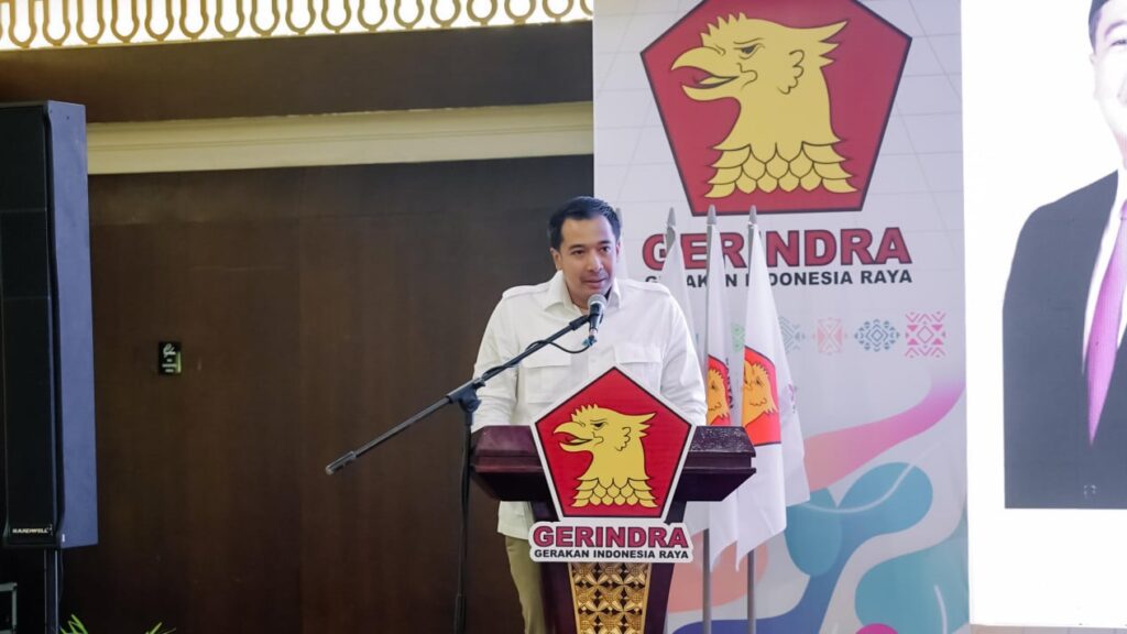 Ketua DPD Partai Gerindra Sumatera Utara, Ade Jona Prasetyo. Dok: Istimewa.