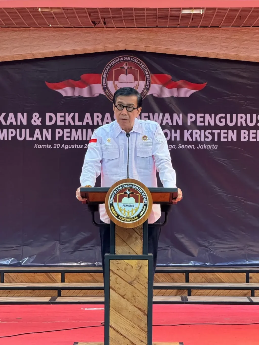 Anggota Komisi XIII DPR RI, Prof. Dr. Yasonna H. Laoly, S.H., M.Sc., Ph.D.