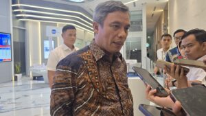 Direktur Utama BTN Nixon LP Napitupulu usai acara Penyerahan 30 Sertipikat Hak Milik Rumah Cahaya kepada Pahlawan Terlupakan di Jakarta, Senin (31/8/2026). Dok: HF.