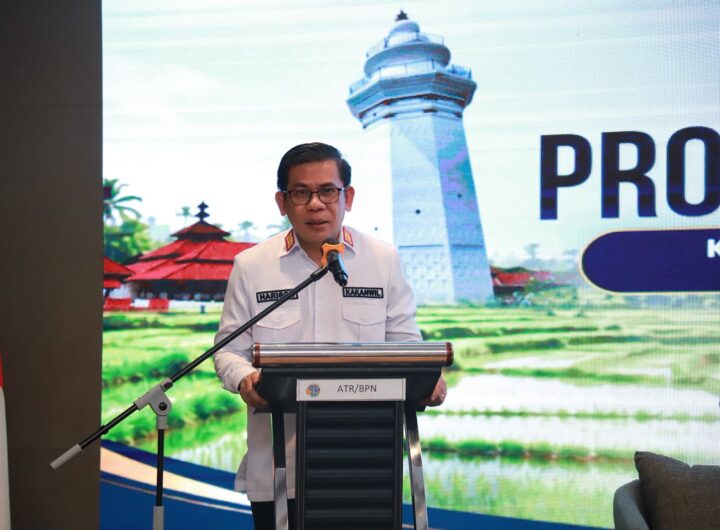 Kepala Kanwil BPN Provinsi Banten, Harison Mocodompis. Dok: Istimewa.