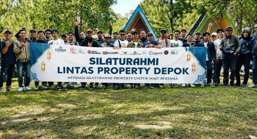 Sejumlah pelaku usaha properti dalam acara Silaturahmi Lintas Property Kota Depok. Dok: Istimewa.