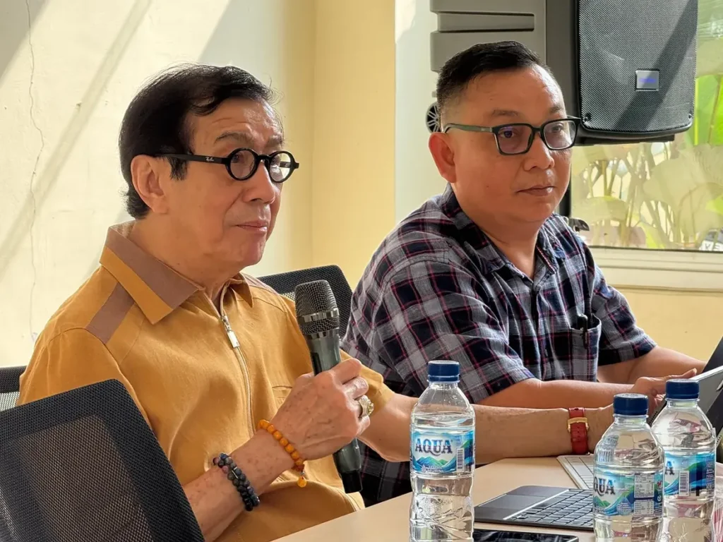 Yasonna Hamonangan Laoly, Anggota Komisi XIII DPR RI, saat menyampaikan pesan tentang pentingnya pengamalan Empat Pilar Berbangsa dan Bernegara. Dok. Istimewa