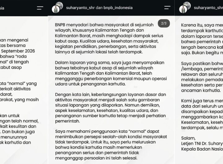 Dok. Tangkapan layar Instagram @suharyanto_shr