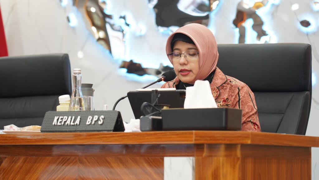 Kepala BPS Amalia Adininggar Widyasanti.