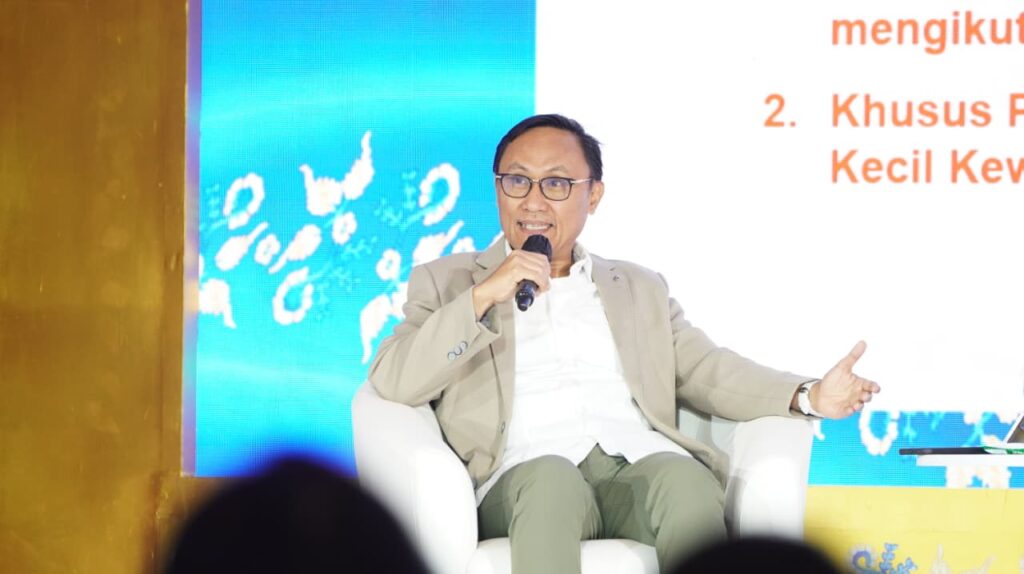 Sekretaris Utama Badan Penyelenggara Jaminan Produk Halal (BPJPH) Muhammad Aqil Irham.