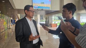 Anggota Komisi V DPR RI Sudjatmiko saat ditemui di Kompleks Parlemen, Senayan, Jakarta, Rabu (2/9/2026). Dok: HF.