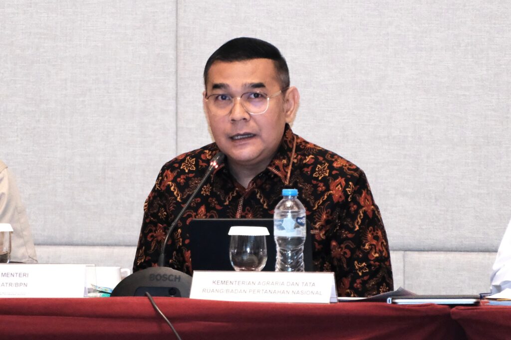 Wakil Menteri ATR/Wakil Kepala BPN Ossy Dermawan.