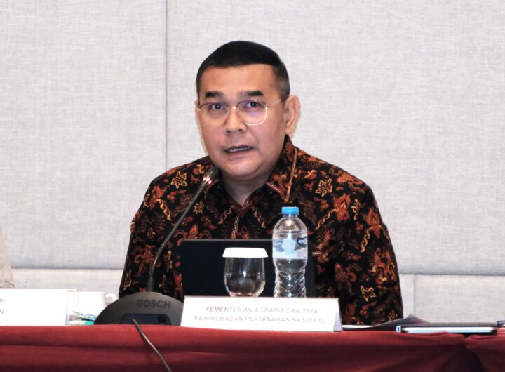 Wakil Menteri ATR/Wakil Kepala BPN Ossy Dermawan.