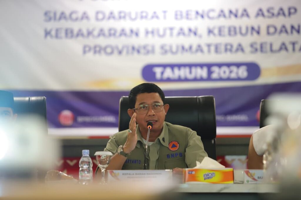 Kepala Badan Nasional Penanggulangan Bencana (BNPB) Letjen TNI Dr. Suharyanto, S.Sos., M.M.,