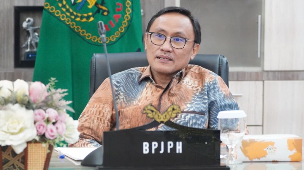 Sekretaris Utama BPJPH Muhammad Aqil Irham.