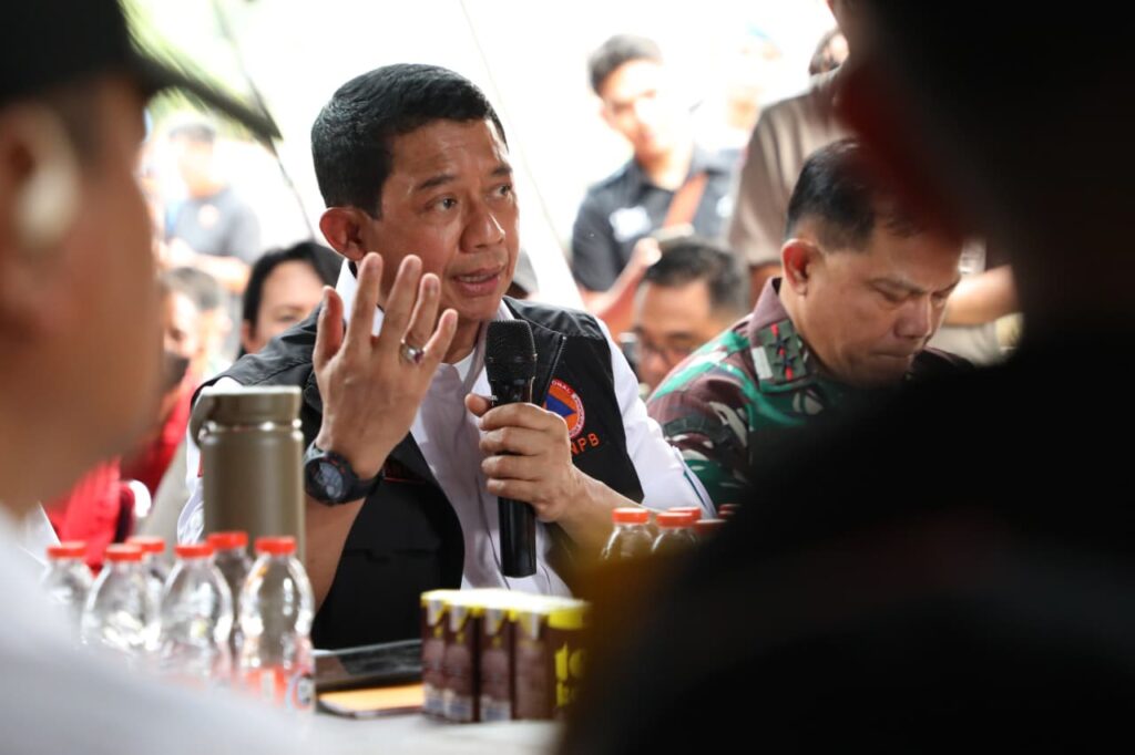 Kepala Badan Nasional Penanggulangan Bencana (BNPB) Letjen TNI Suharyanto.