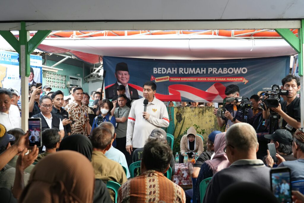 Menteri Perumahan dan Kawasan Permukiman (PKP) Maruarar Sirait.