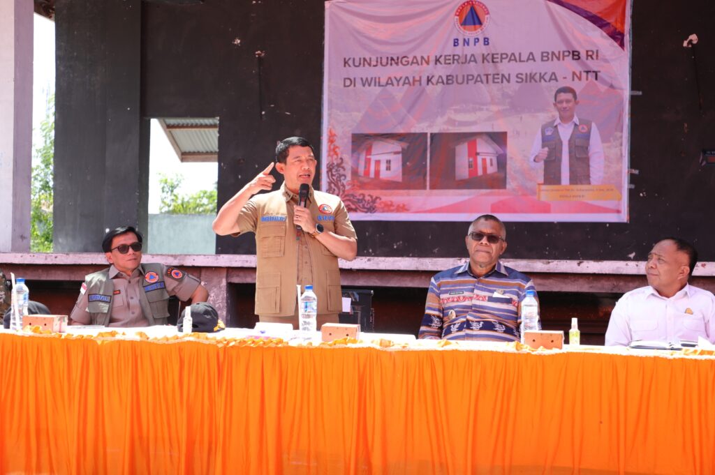 Kepala Badan Nasional Penanggulangan Bencana (BNPB) Letjen TNI Suharyanto.