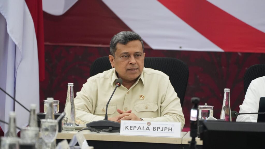 Kepala BPJPH Ahmad Haikal Hasan.