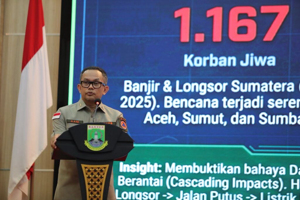Deputi Bidang Pencegahan, Badan Nasional Penanggulangan Bencana (BNPB), Abdul Muhari.