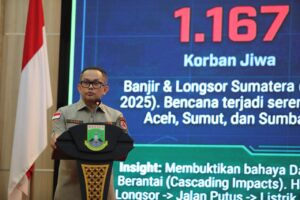 Deputi Bidang Pencegahan, Badan Nasional Penanggulangan Bencana (BNPB), Abdul Muhari.