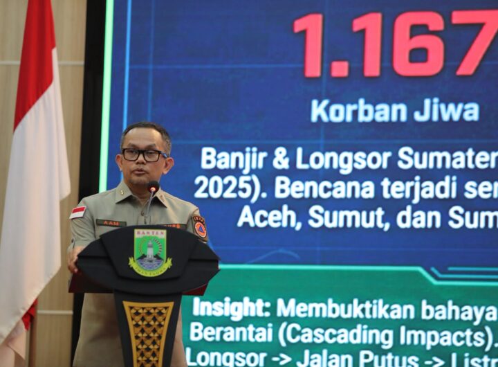 Deputi Bidang Pencegahan, Badan Nasional Penanggulangan Bencana (BNPB), Abdul Muhari.